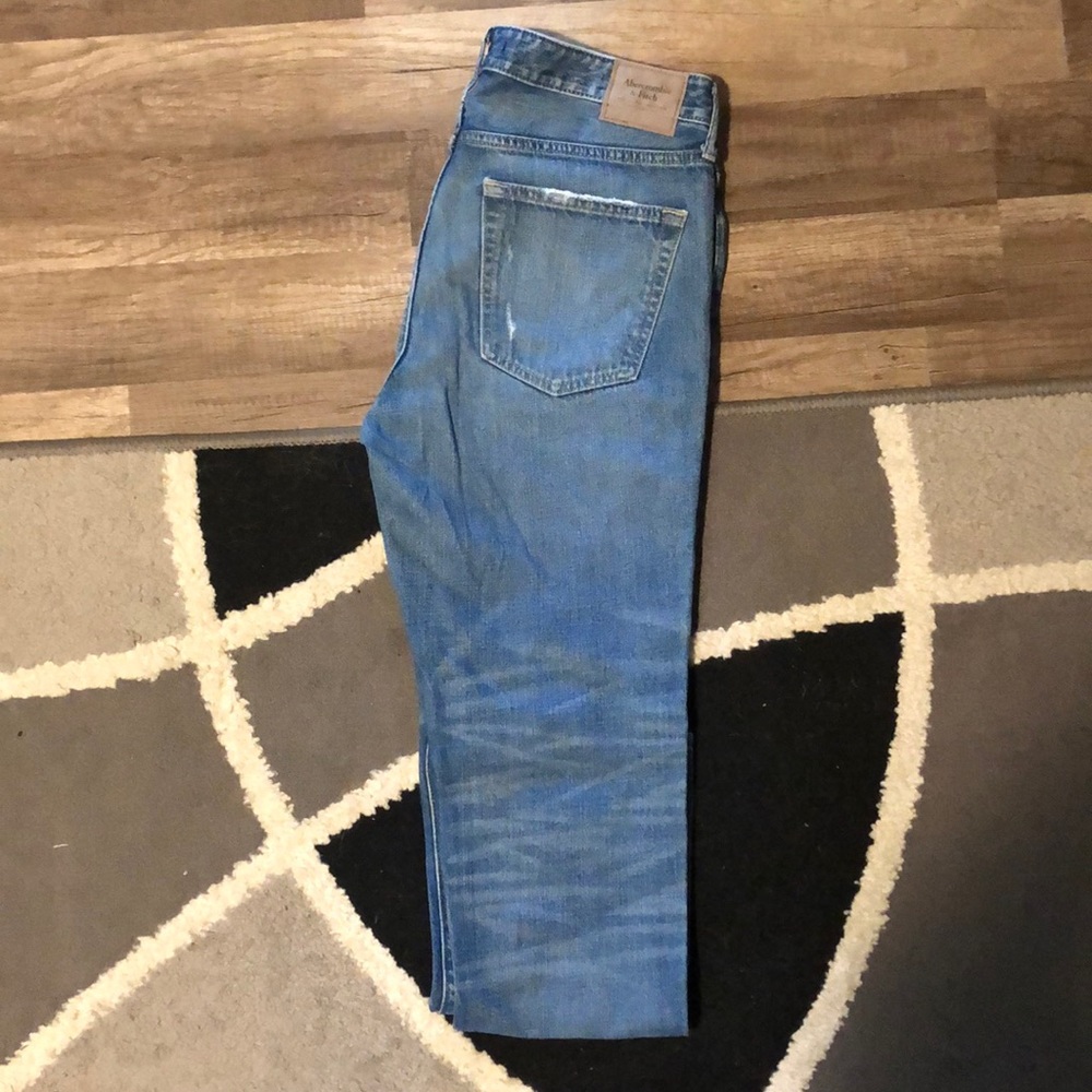 Abercrombie and Fitch Distressed Jeans